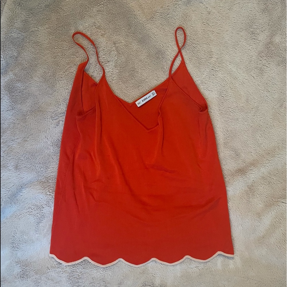 Zara knit tank top